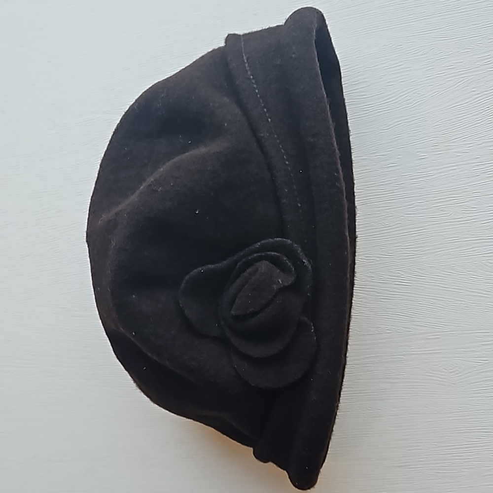 Parkhurst Dark Brown Wool Spencer Cloche Hat - Picture 6 of 6